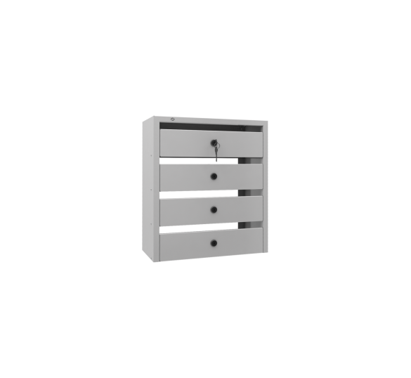 4-х секционный почтовый ящик «Оптима Компакт»